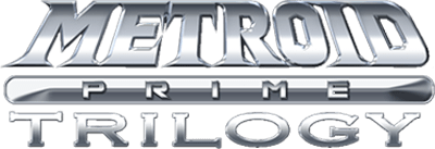 Metroid Prime Trilogy title screen for Wii